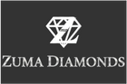 Zuma Diamonds logo on a black background