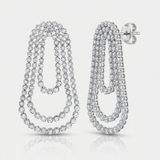 chandelier tennis natural diamond earrings white gold light in 14k gold white gold