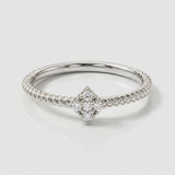 marquise natural diamond ring in 14k gold white gold