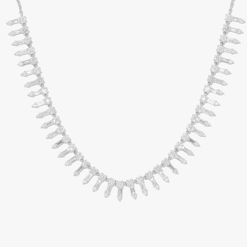 Baguette Necklace