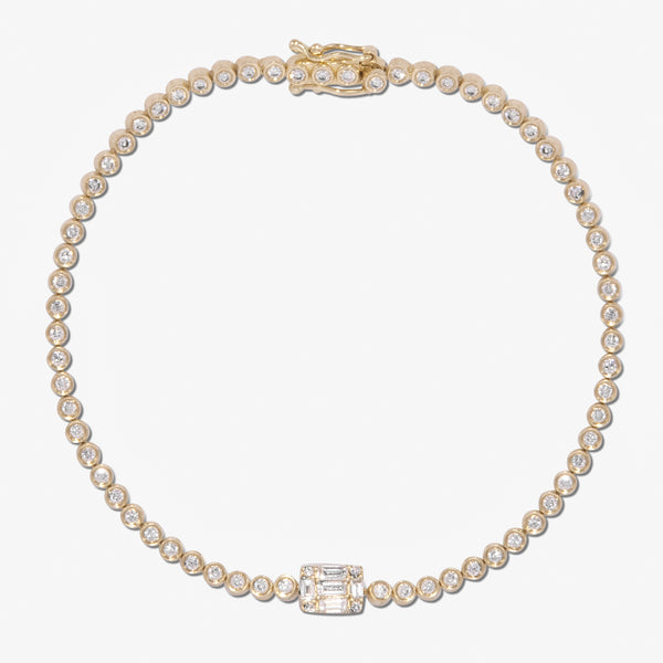 Bagutte Tennis Bracelet
