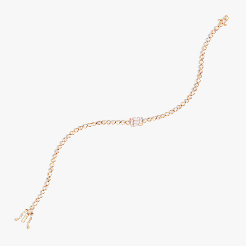 Bagutte Tennis Bracelet