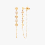 Circular drops with chain