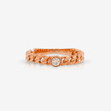 Diamond Link Ring