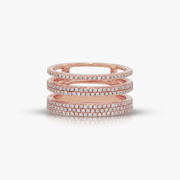 Pave Ring - Pinky