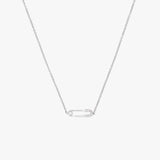 Safety Pin Necklace