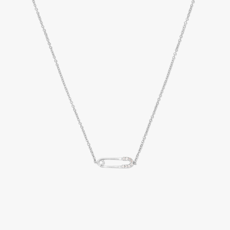 Safety Pin Necklace
